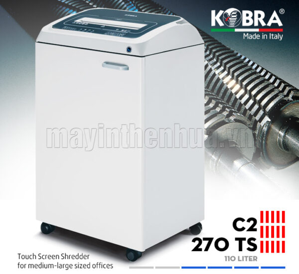 Máy hủy tài liệu Kobra 270 TS C2 240V