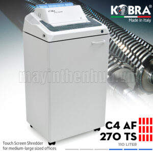 Máy hủy tài liệu KOBRA 270 TS AF C4 240V