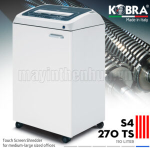 Máy hủy tài liệu Kobra 270 TS S4 240V