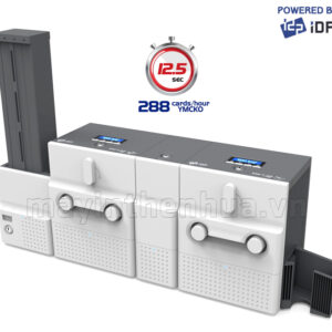 Máy in thẻ IDP SMART 70L - In phủ Laminate, 02 mặt tự động