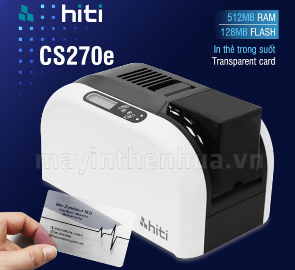 Máy in thẻ nhựa HiTi CS270e