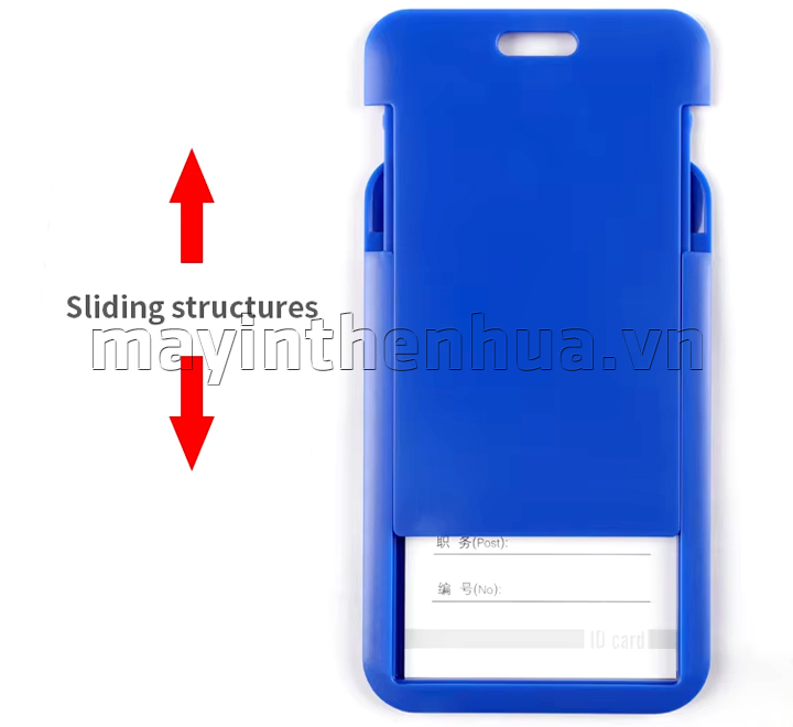 T-593V-slide Bảng tên nhựa kéo đứng KEJEA T-593V
