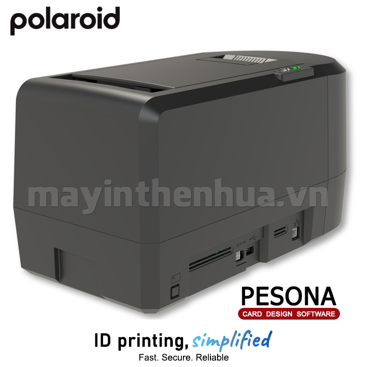 polaroid-p300-1 Máy in thẻ nhựa Polaroid P300 - USA