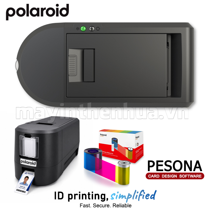 polaroid-p300-2 Máy in thẻ nhựa Polaroid P300 - USA