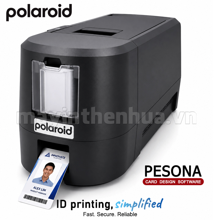 polaroid-p300 Máy in thẻ nhựa Polaroid P300 - USA